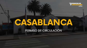 Pagar Permiso de Circulación en la Municipalidad de Casablanca